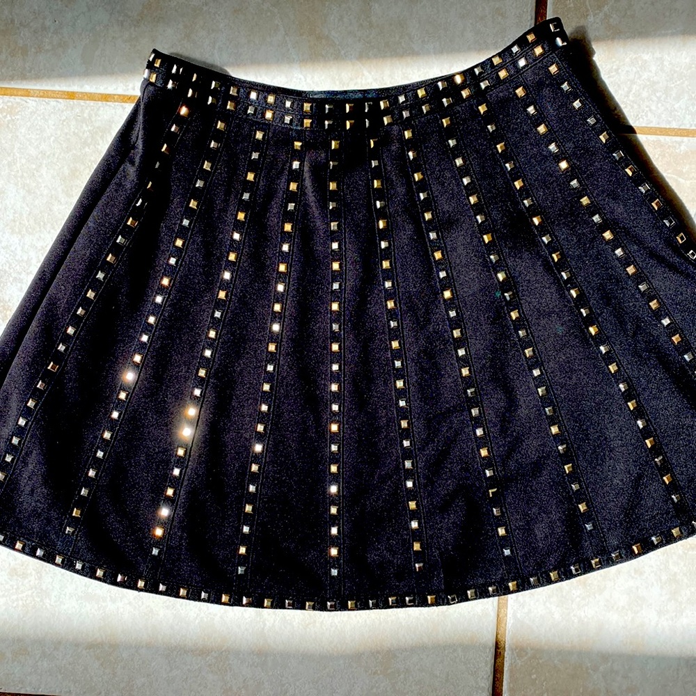 Studded flair mini skirt  SEXY